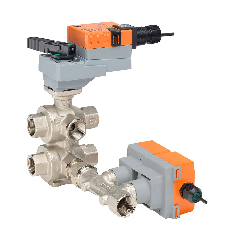 New 6way Pressure Independent Control Valve Belimo