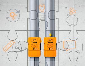 Installed Belimo butterfly valves