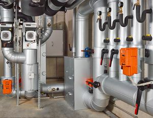 Belimo actuators on third-party butterfly valves