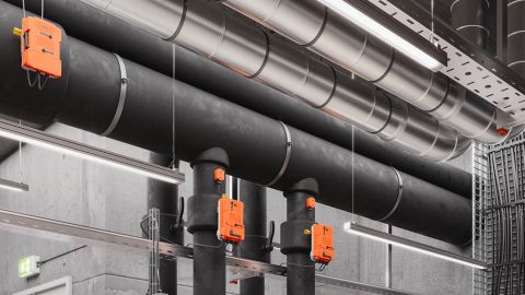 Application of Belimo motorised butterfly valves